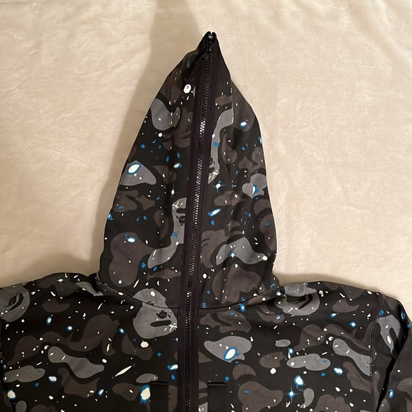 BAPE Relaxed Space Camo Full Zip Hoodie - Picture 3 of 8